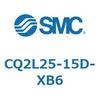 CQ2L25-15D-XB6 薄形シリンダ CQ2シリーズL2 SMC 53954205