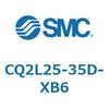 CQ2L25-35D-XB6 薄形シリンダ CQ2シリーズL2 SMC 53954311