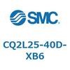 CQ2L25-40D-XB6 薄形シリンダ CQ2シリーズL2 SMC 53954345