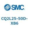 CQ2L25-50D-XB6 薄形シリンダ CQ2シリーズL2 SMC 53954354
