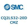 CQ2LS32-20DCMZ 薄形シリンダ CQ2シリーズLS SMC 53956777