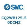 CQ2WB125-50DCMZ 薄形シリンダ CQ2シリーズWB1 SMC 53958685