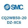 CQ2WB50-20DZ-XC6 薄形シリンダ CQ2シリーズWB5 SMC 53962361