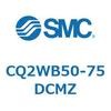 CQ2WB50-75DCMZ 薄形シリンダ CQ2シリーズWB5 SMC 53962517