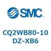 CQ2WB80-10DZ-XB6 薄形シリンダ CQ2シリーズWB8 SMC 53963077
