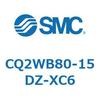 CQ2WB80-15DZ-XC6 薄形シリンダ CQ2シリーズWB8 SMC 53963104