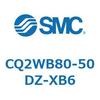 CQ2WB80-50DZ-XB6 薄形シリンダ CQ2シリーズWB8 SMC 53963235