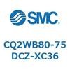CQ2WB80-75DCZ-XC36 薄形シリンダ CQ2シリーズWB8 SMC 53963253