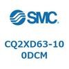 CQ2XD63-100DCM 薄形シリンダ CQ2シリーズXD SMC 53965003