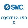 CQSYF12-15DC 薄形シリンダ/コンパクトタイプ CQSシリーズCQSYF SMC 53972466