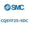 CQSYF25-5DC 薄形シリンダ/コンパクトタイプ CQSシリーズCQSYF SMC 53972536