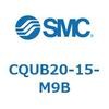 CQUB20-15-M9B 薄形シリンダ/プレート形 CQUB2 SMC 53972852
