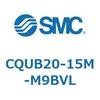 CQUB20-15M-M9BVL 薄形シリンダ/プレート形 CQUB2 SMC 53972947