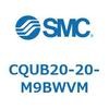 CQUB20-20-M9BWVM 薄形シリンダ/プレート形 CQUB2 SMC 53973026