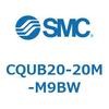 CQUB20-20M-M9BW 薄形シリンダ/プレート形 CQUB2 SMC 53973087