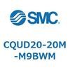 CQUD20-20M-M9BWM 薄形シリンダ/プレート形 CQUD2 SMC 53977682