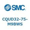 CQUD32-75-M9BWS 薄形シリンダ/プレート形 CQUD3 SMC 53977971