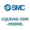 CQUD40-30M-M9BWL 薄形シリンダ/プレート形 CQUD4 SMC 53978023