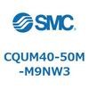CQUM40-50M-M9NW3 薄形シリンダ/プレート形 CQUM4 SMC 53980044
