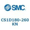 CS1D180-260KN 標準形エアシリンダ(角形カバー) CS1D1 SMC 53992845
