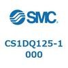 CS1DQ125-1000 標準形エアシリンダ(角形カバー) CS1DQ SMC 53996196