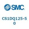 CS1DQ125-50 標準形エアシリンダ(角形カバー) CS1DQ SMC 53996257