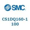 CS1DQ160-1100 標準形エアシリンダ(角形カバー) CS1DQ SMC 53996345