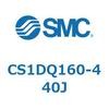 CS1DQ160-440J 標準形エアシリンダ(角形カバー) CS1DQ SMC 53996415