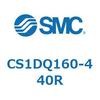 CS1DQ160-440R 標準形エアシリンダ(角形カバー) CS1DQ SMC 53996424