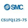 CS1FQ125-75 標準形エアシリンダ(角形カバー) CS1FQ SMC 54002112