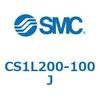 CS1L200-100J 標準形エアシリンダ(角形カバー) CS1L2 SMC 54004684