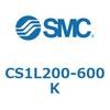 CS1L200-600K 標準形エアシリンダ(角形カバー) CS1L2 SMC 54004824