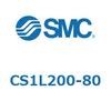 CS1L200-80 標準形エアシリンダ(角形カバー) CS1L2 SMC 54004851