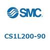 CS1L200-90 標準形エアシリンダ(角形カバー) CS1L2 SMC 54004876