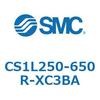 CS1L250-650R-XC3BA 標準形エアシリンダ(角形カバー) CS1L2 SMC 54005016