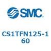 CS1TFN125-160 標準形エアシリンダ(角形カバー) CS1TF SMC 54009024
