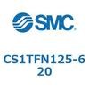 CS1TFN125-620 標準形エアシリンダ(角形カバー) CS1TF SMC 54009085
