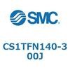 CS1TFN140-300J 標準形エアシリンダ(角形カバー) CS1TF SMC 54009164