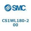 CS1WL180-200 標準形エアシリンダ(角形カバー) CS1WL SMC 54014116
