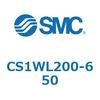 CS1WL200-650 標準形エアシリンダ(角形カバー) CS1WL SMC 54014134
