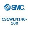 CS1WLN140-100 標準形エアシリンダ(角形カバー) CS1WL SMC 54014186