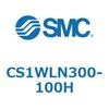 CS1WLN300-100H 標準形エアシリンダ(角形カバー) CS1WL SMC 54014344