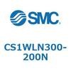 CS1WLN300-200N 標準形エアシリンダ(角形カバー) CS1WL SMC 54014353