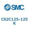 CS2C125-125K 標準形エアシリンダ(角形カバー)CS2C1 SMC 54017695