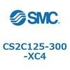 CS2C125-300-XC4 標準形エアシリンダ(角形カバー)CS2C1 SMC 54018036