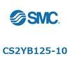 CS2YB125-10 標準形エアシリンダ(角形カバー)CS2YB SMC 54039395