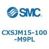 CXSJM15-100-M9PL デュアルロッドシリンダ CXSJM15 SMC 54072541