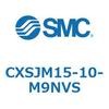 CXSJM15-10-M9NVS デュアルロッドシリンダ CXSJM15 SMC 54072715