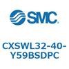 CXSWL32-40-Y59BSDPC デュアルロッドシリンダ CXSWL SMC 54084773