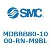 MDBBB80-1000-RN-M9BL 標準形エアシリンダ(角形カバー)エンドロック形 MDBBB8 SMC 54753955